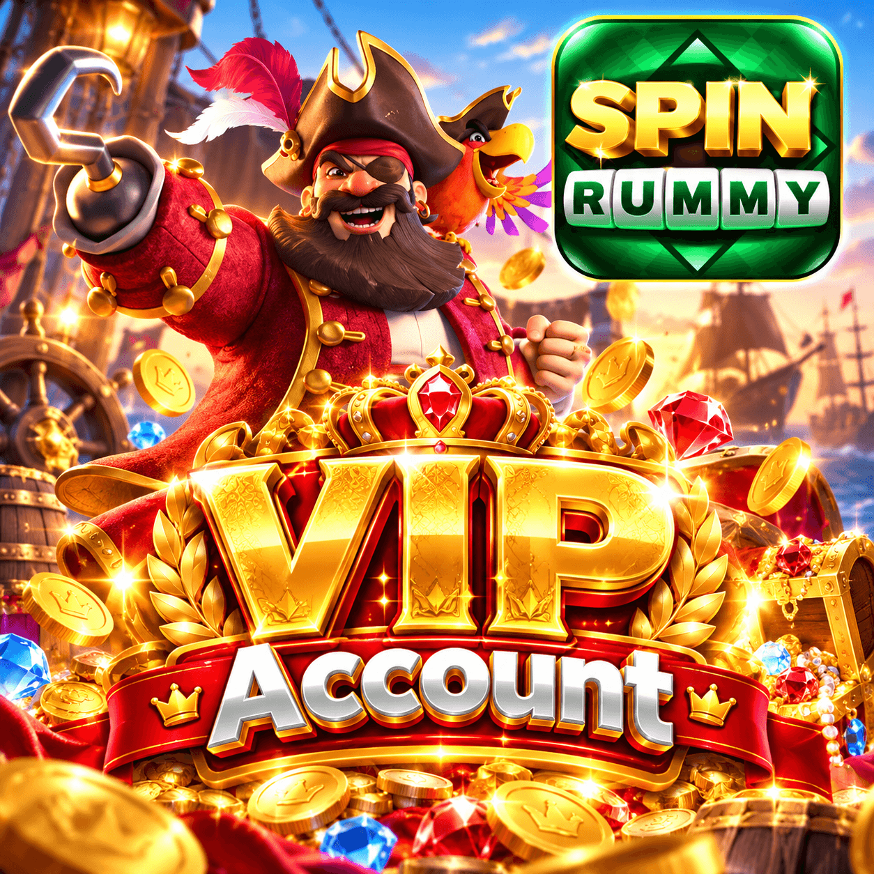 SPINRUMMY VIP Account